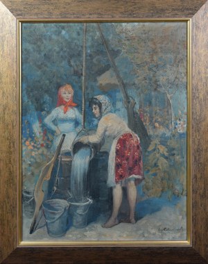 Jerzy POTRZEBOWSKI (1921-1974), Women at the Well