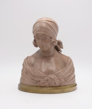 Bust of a young woman