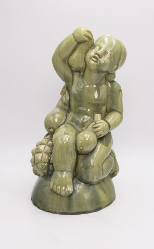 Putto with fruit