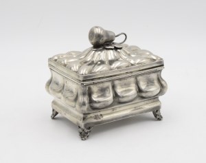 Artistic Silver and Bronze Works Jozef and Kazimierz SOBIK (1931-around 1940?), Sugar Box Confectioner's Cupboard