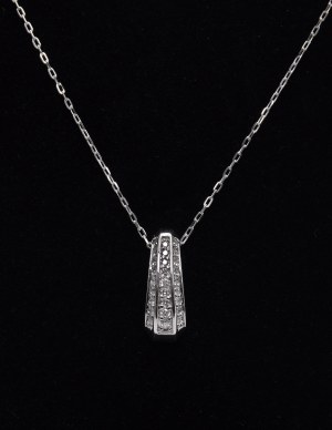 Pendant with diamonds