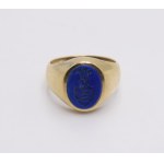 Signet with coat of arms