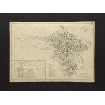 Plan von Krakau, 1855