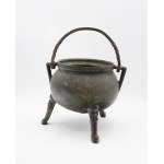 Cast iron cauldron
