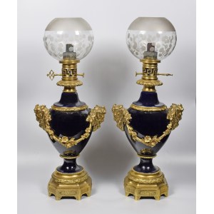 Para lamp naftowych
