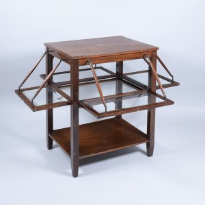 Geometric Art Nouveau style bar