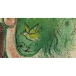 Marc Chagall (1887 Łoźno k. Witebska - 1985 Saint-Paul-de-Vence), Raj (z zielonym osłem), 1960