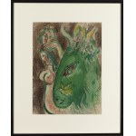Marc Chagall (1887 Łoźno k. Witebska - 1985 Saint-Paul-de-Vence), Raj (z zielonym osłem), 1960