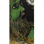 Marc Chagall (1887 Łoźno k. Witebska - 1985 Saint-Paul-de-Vence), Modlący się Hiob, 1960