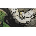 Marc Chagall (1887 Łoźno k. Witebska - 1985 Saint-Paul-de-Vence), Modlący się Hiob, 1960