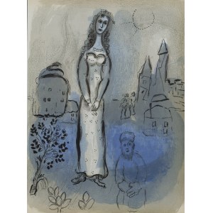 Marc Chagall (1887 Łoźno k. Witebska - 1985 Saint-Paul-de-Vence), Esther, 1960