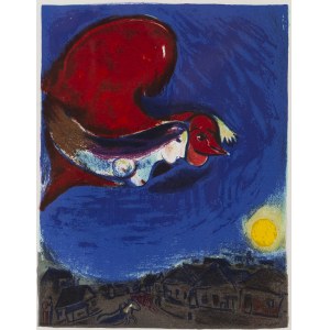 Marc Chagall (1887 Łoźno k. Witebska - 1985 Saint-Paul-de-Vence), Sen, 1950