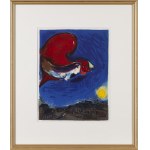 Marc Chagall (1887 Łoźno k. Witebska - 1985 Saint-Paul-de-Vence), Sen, 1950