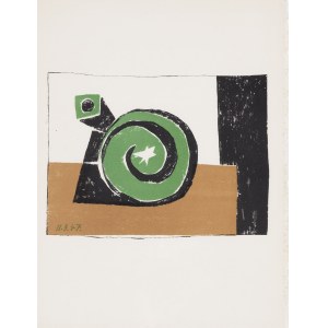 Pablo Picasso (1881 Malaga - 1973 Mougins), Kompozycja trzech kolorów (Composition en Troi Couleurs), 1957
