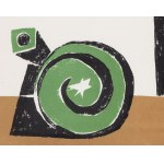 Pablo Picasso (1881 Malaga - 1973 Mougins), Kompozycja trzech kolorów (Composition en Troi Couleurs), 1957