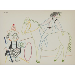 Pablo Picasso (1881 Málaga - 1973 Mougins), La Comedie Humaine (The Human Comedy), 1954.