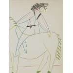 Pablo Picasso (1881 Málaga - 1973 Mougins), La Comedie Humaine (The Human Comedy), 1954.