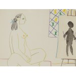 Pablo Picasso (1881 Málaga - 1973 Mougins), La Comedie Humaine (The Human Comedy), 1954.