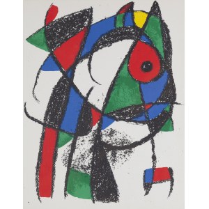 Joan Miro (1893 Barcelona - 1983 Palma de Mallorca), Kompozícia I, 1972