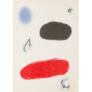 Joan Miro (1893 Barcelona - 1983 Palma de Mallorca), Bez tytułu, 1961