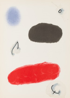 Joan Miro (1893 Barcelona - 1983 Palma de Mallorca), Untitled, 1961