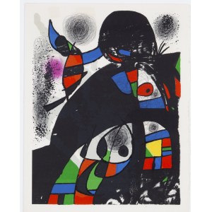 Joan Miro (1893 Barcelona - 1983 Palma de Mallorca), Hommage à San Lazzaro, 1975