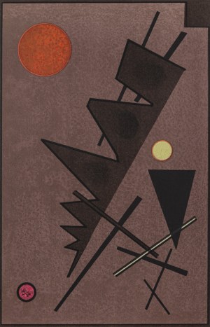 Wassily Kandinsky (1866 - 1944 Neuilly-sur-Seine), Composition, 1924/1953