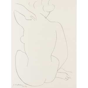 Henri Matisse (1869 Le Cateau-Cambrésis - 1954 Nicea), Akt, 1952
