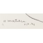 Henri Matisse (1869 Le Cateau-Cambrésis - 1954 Nicea), Akt, 1952