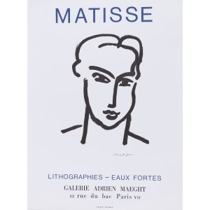 Henri Matisse (1869 Le Cateau-Cambrésis - 1954 Nicea), Litographies - Eaux fortes, 1965
