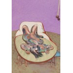 Francis Bacon (1909 Dublin - 1992 Madryt), Śpiąca postać (Le personnage couché), 1966