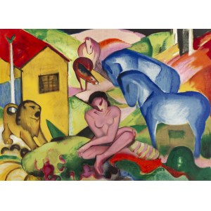 Franz Marc (1880 - 1916), Sen (Le Rêve ), 1962