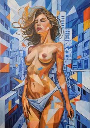Slawomir Gębczynski, Architectural nude, 2025