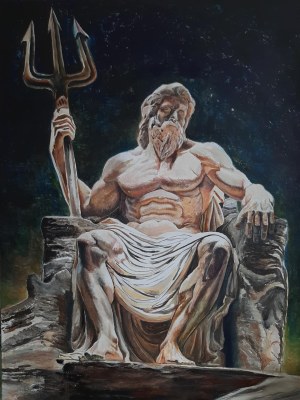 Mariusz Hare, Neptune from the Gods series, 2025