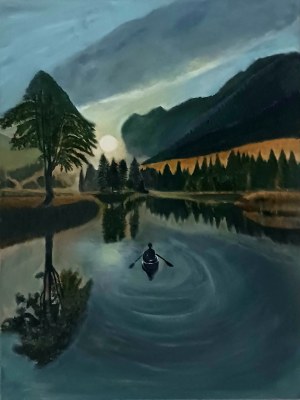 Anna Stawarz, Serenity of the Lake, 2025