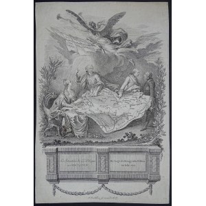 Kołacz królewski pierwszy rozbiór Polski, Johann Esaias Nilson 1773