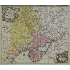 Ukraina Theatrum belli Rußorum Matthäus Seutter 1740