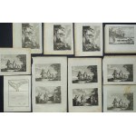 Syberia, grafiki i mapy, 60 sztuk, XVIII wiek