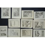 Syberia, grafiki i mapy, 60 sztuk, XVIII wiek