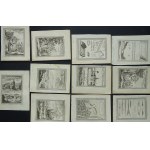 Syberia, grafiki i mapy, 60 sztuk, XVIII wiek