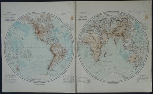 Maps of the World, 18th-19th century, 7 pieces