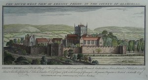England, Wales, views, 18th century, 7 pieces