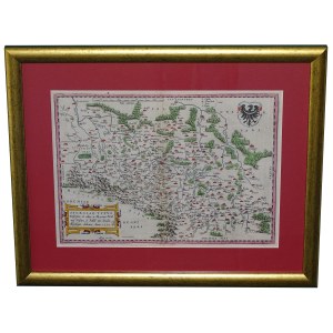 Śląsk SILESIAE TYPUS Ortelius 1561