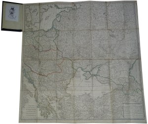 Napoleonic Wars The Duchy of Warsaw Vaugondy Delamarche 1812
