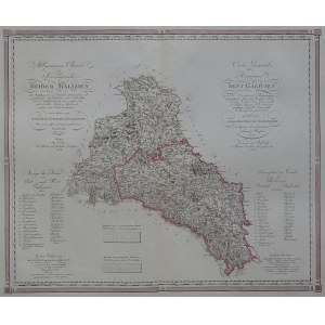 Galicja Allgemeine Charte der Koenigreiche BEIDER GALIZIEN von Lichtenstern, Haeufler 1804