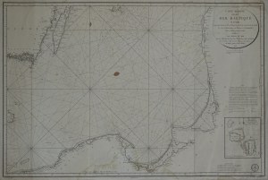 Baltic Sea nautical chart CARTE REDUITE DE LA MER BALTIQUE 1815