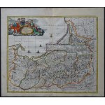 Prusy Magnae Prussiae Ducatus Tabula David Funck 1696