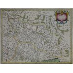 Śląsk SILESIAE DUCATUS Joannes Janssonius 1630