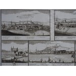Friedrich Bernhard Werner, Homann SCENOGRAPHIA URBIUM SILESIAE Ziębice Ząbkowice Śląskie Kamieniec Ząbkowicki Karniów Henryków Srebrna Góra Złoty Stok