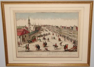Wrocław Town Hall and the southern part of the Market Square Werner Probst 1760